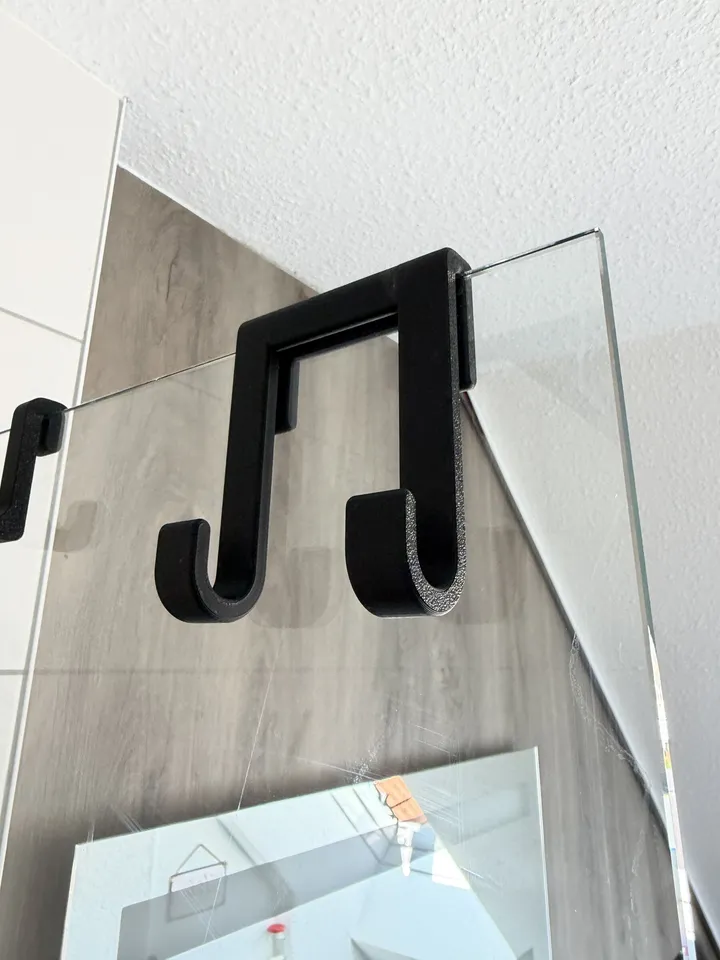 Duschabzieher-Halter (Over-the-Glass)